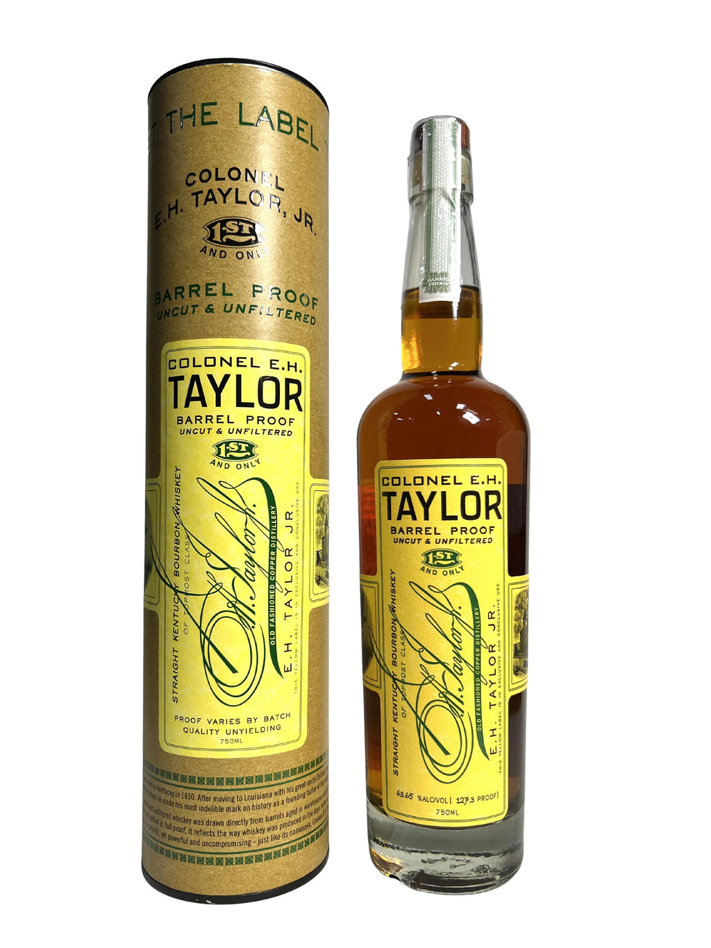 Colonel E.H. Taylor Barrel Proof Bourbon batch 13 -bottle front