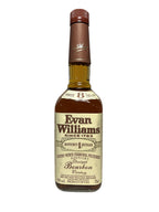 Evan Williams 8-year 1999 (pre-fire) -bottle front