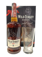 Wild Turkey 8/101 700ml gift set for Japan -bottle front