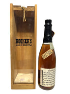 Booker's Black Wax 1991 -bottle front