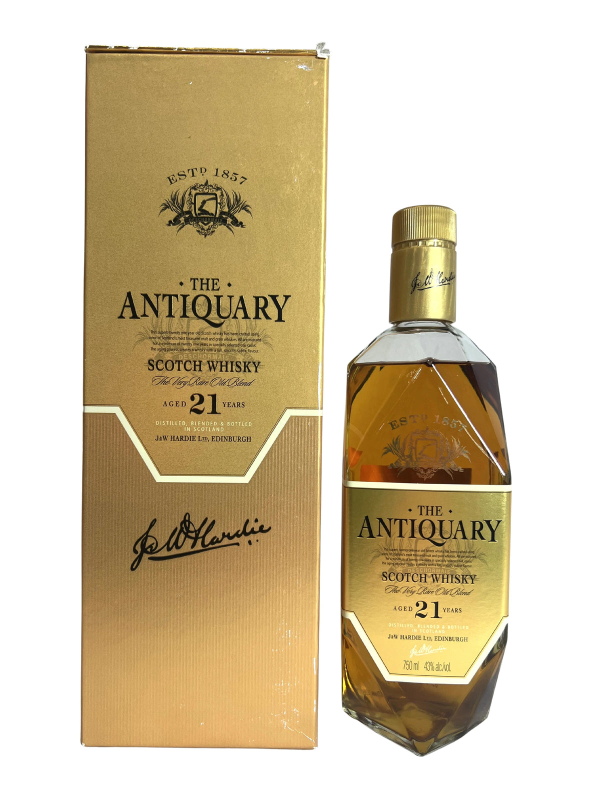 The Antiquary 21-year Scotch -bottle front