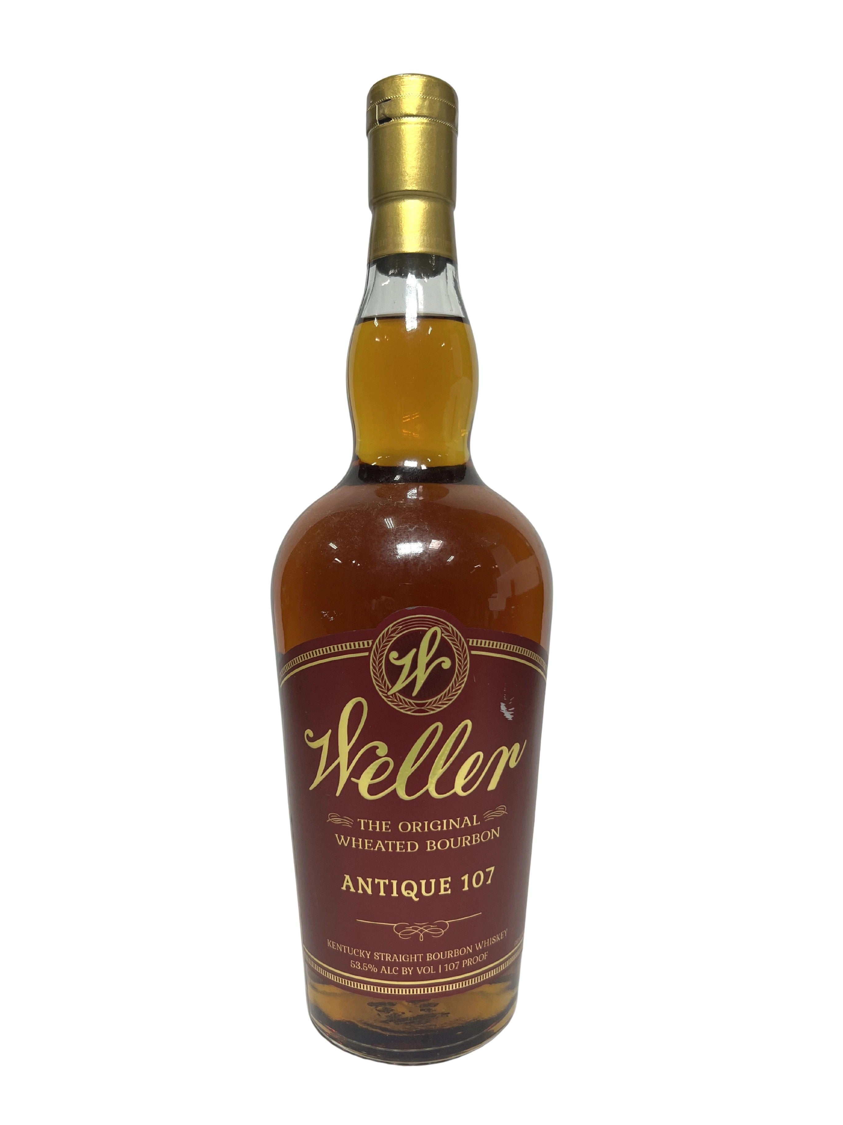 Old Weller Antique 107 -bottle front