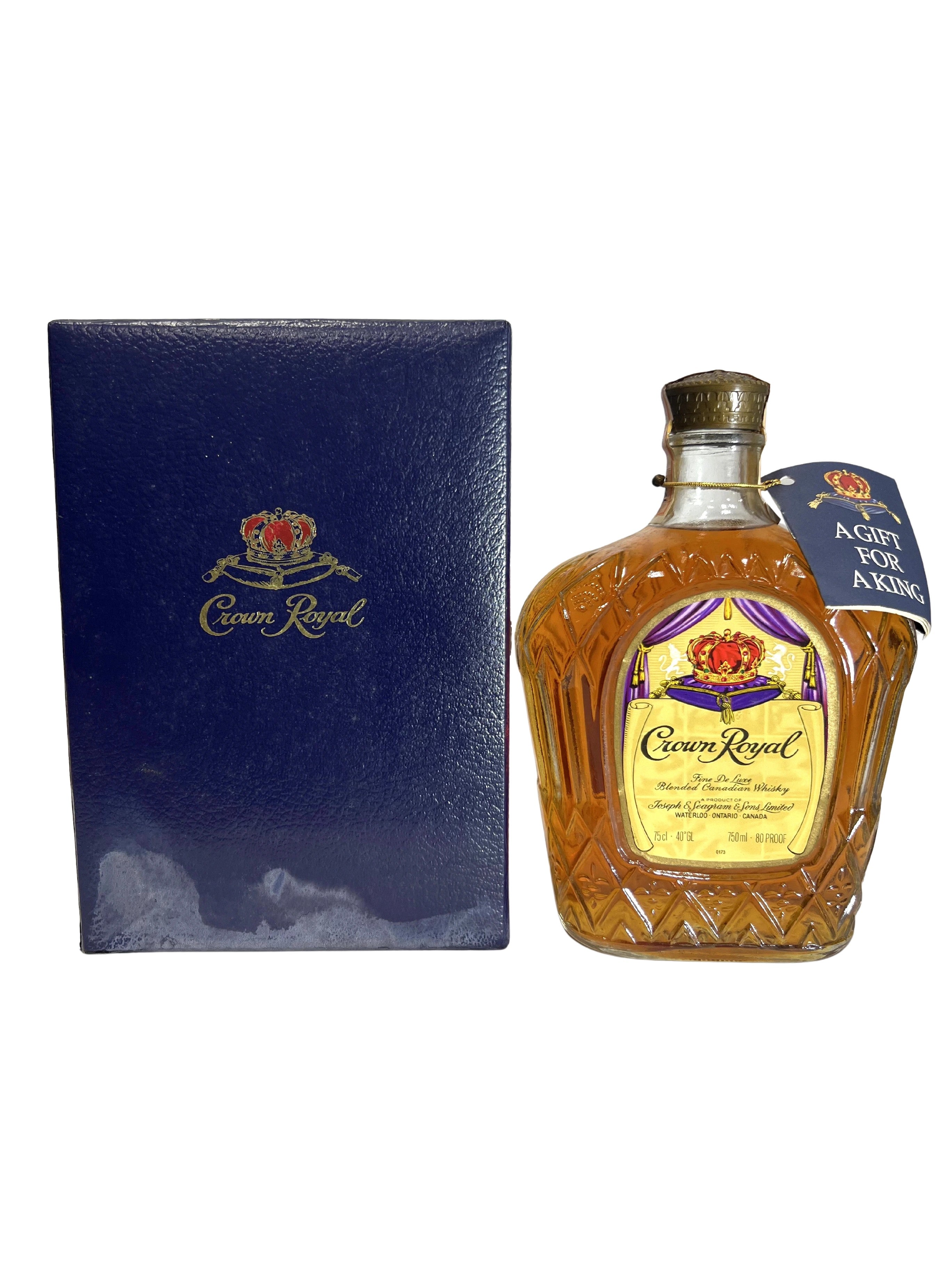 Crown Royal 1978 Gift for a King -bottle front