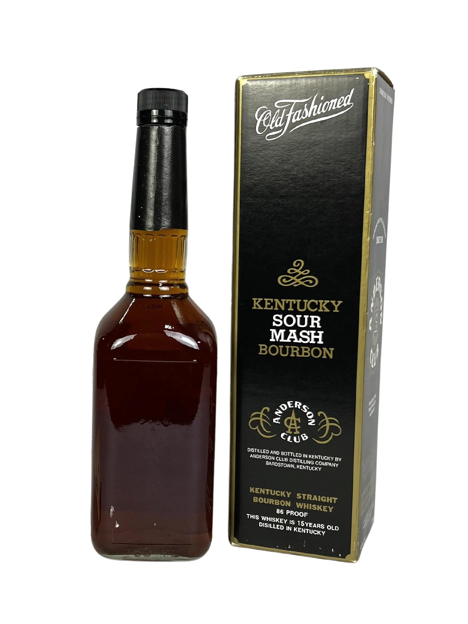 Anderson Club 15-year 1999 (pre-fire) -bottle front
