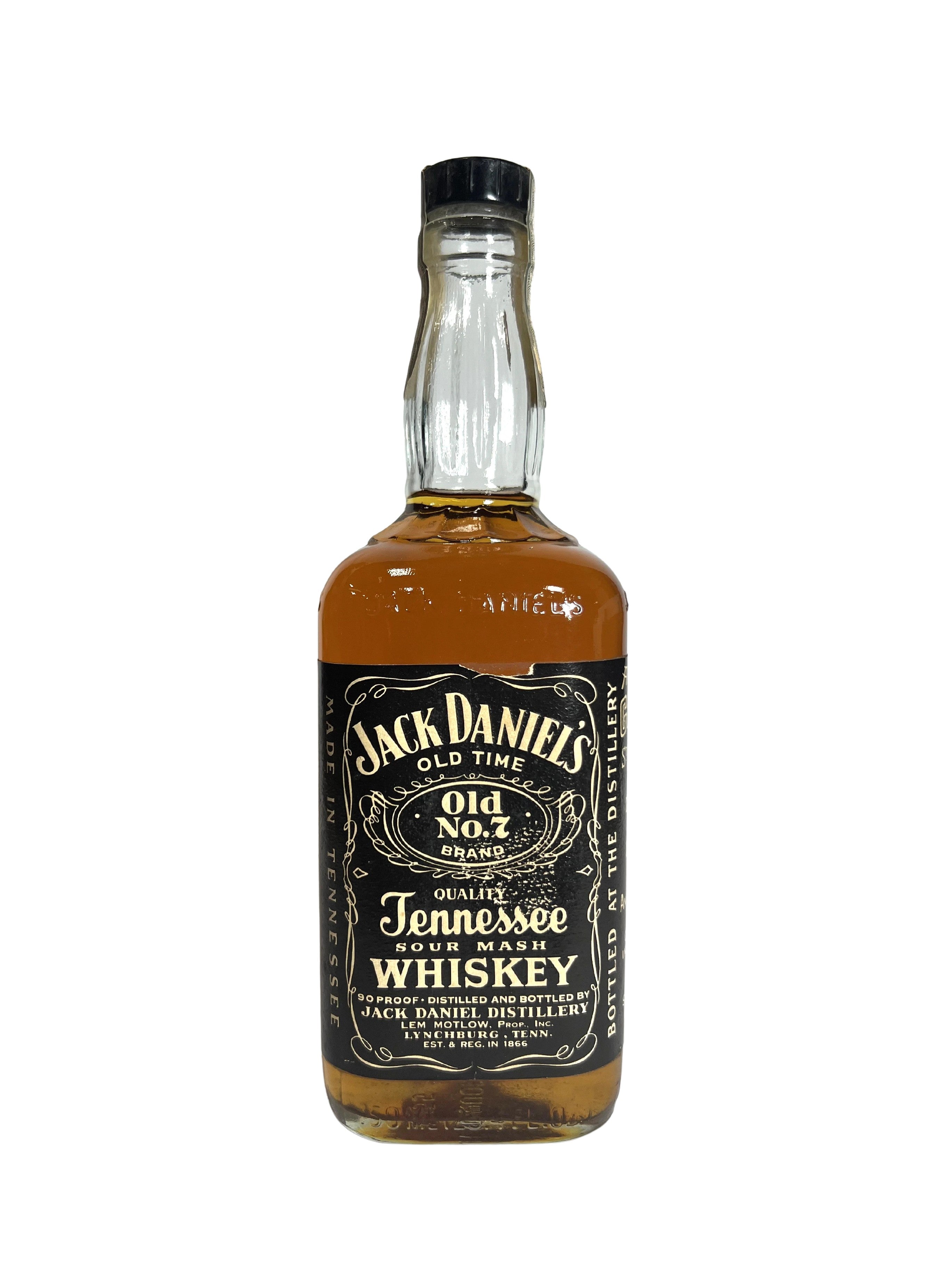 Jack Daniel's Old No. 7, 90pf 1977 -bottle front