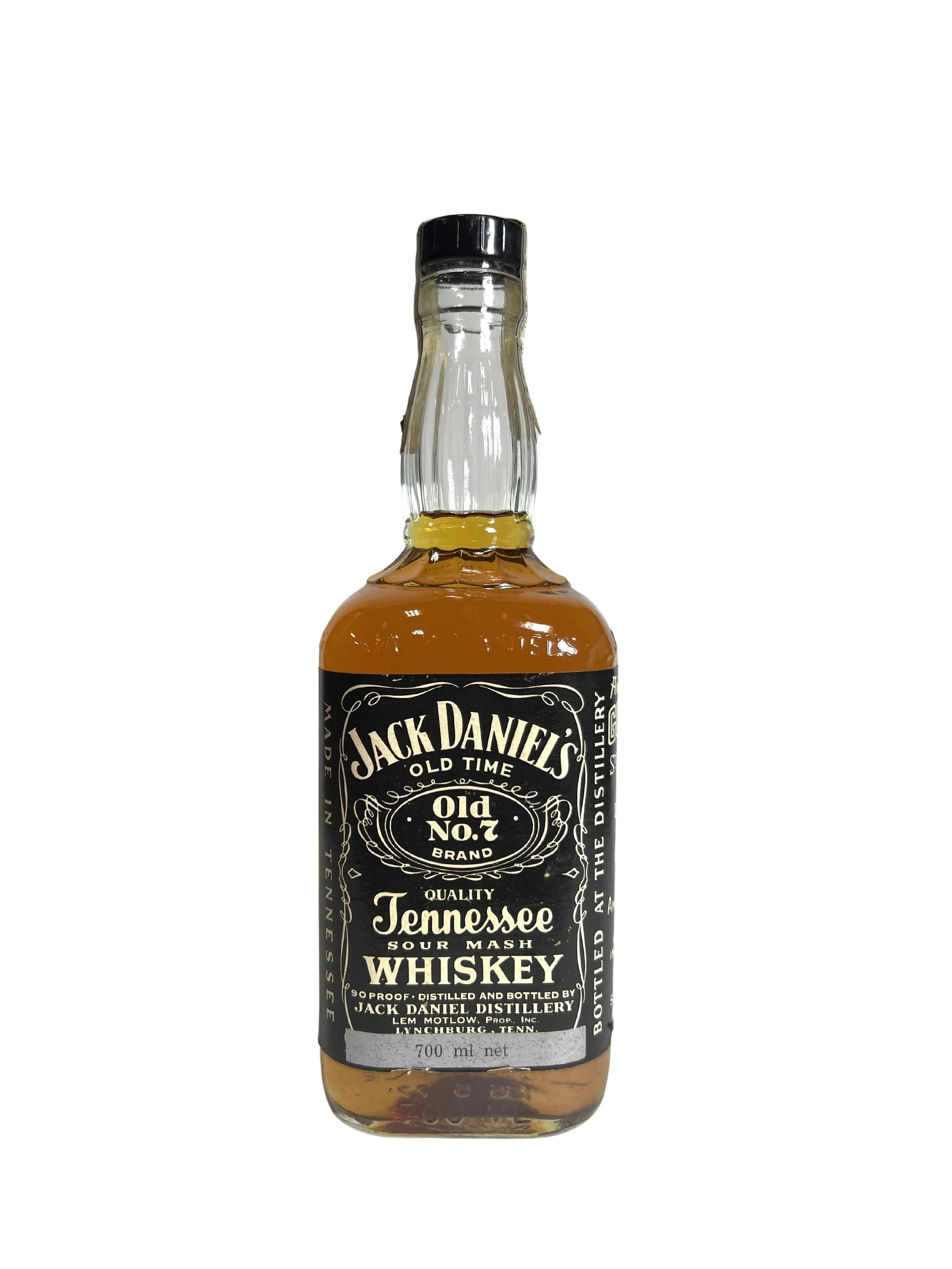 Jack Daniel's Old No. 7, 90pf 1977 -bottle front