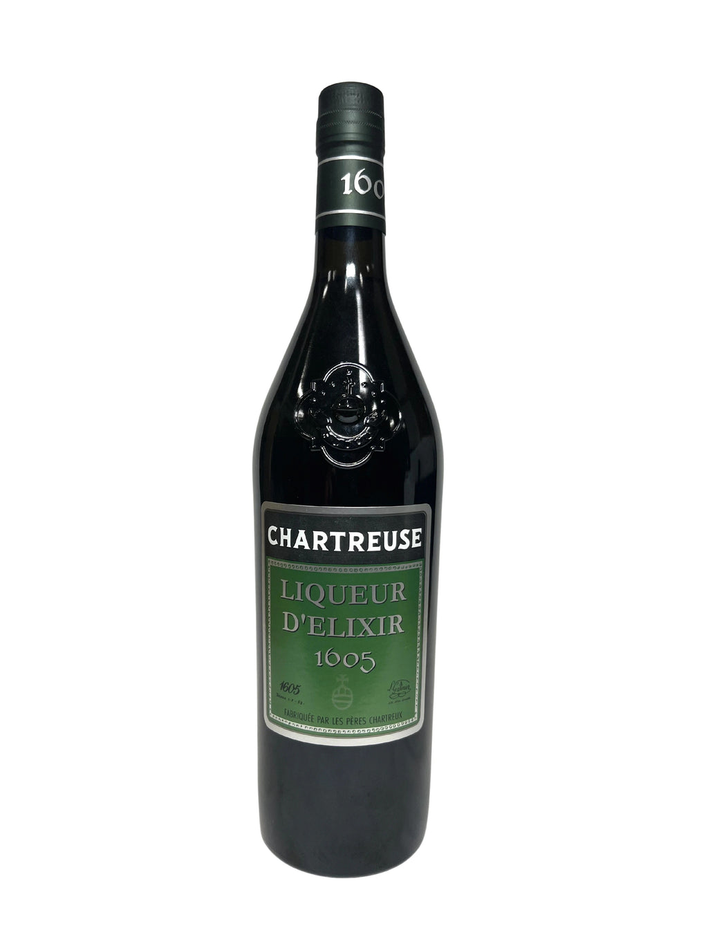 Chartreuse Liqueur d'Elixir 1605 -bottle front