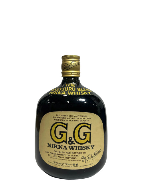 Nikka G&G The Taketsuru Blend 1960's -bottle front