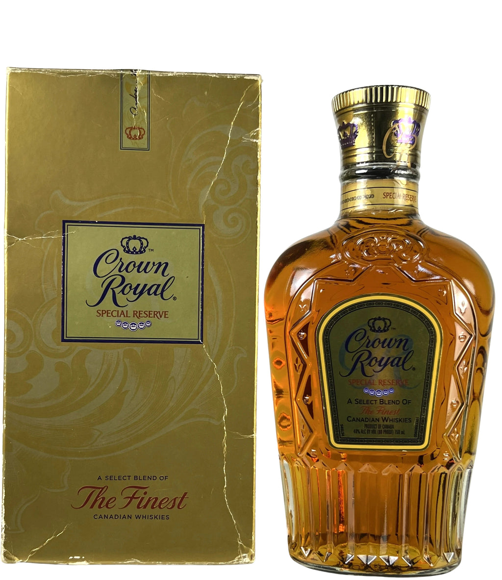 Crown Royal Special Reserve 1990's -bottle front