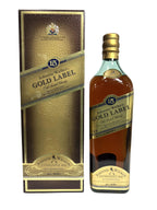 Johnnie Walker Gold Label Old Scotch Whisky -bottle front