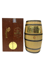 I.W. Harper mini-barrel decanter -bottle front