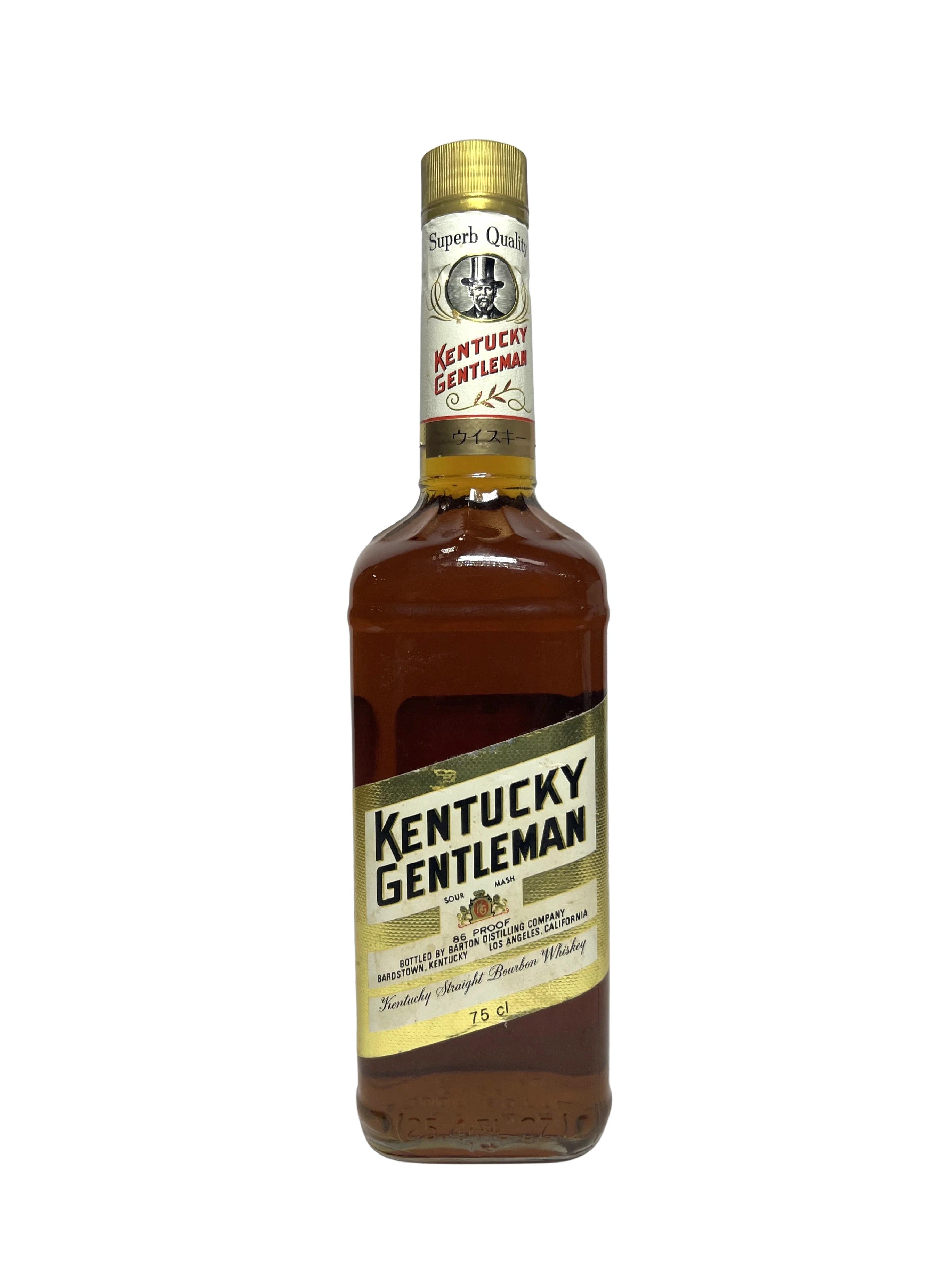 Kentucky Gentleman 1990 -bottle front