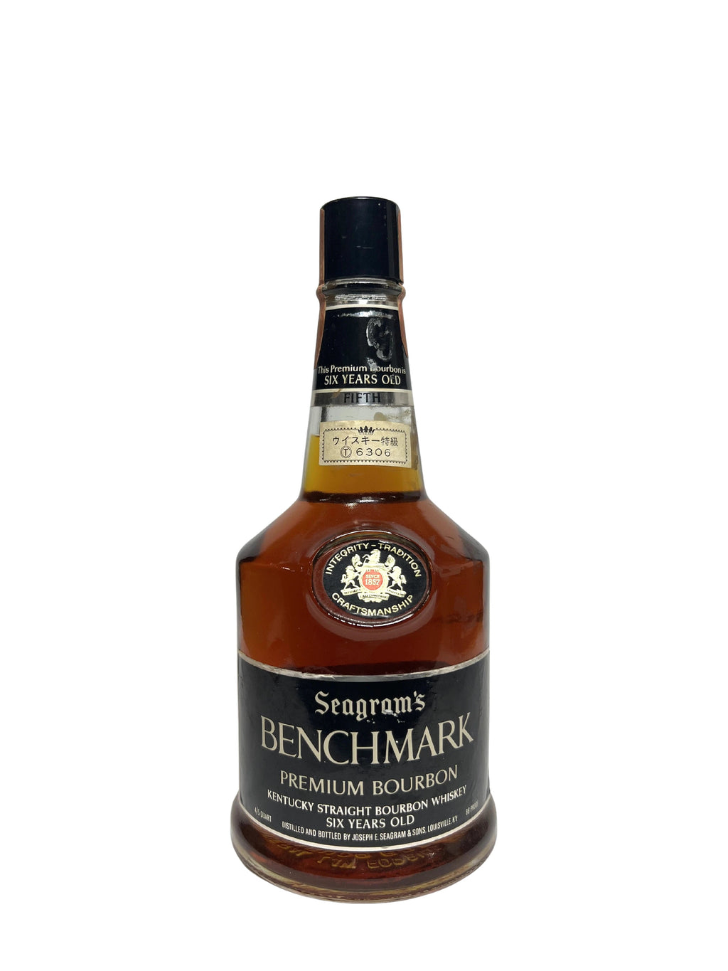 Benchmark Bourbon 6-year 86pf. 1974 -bottle front