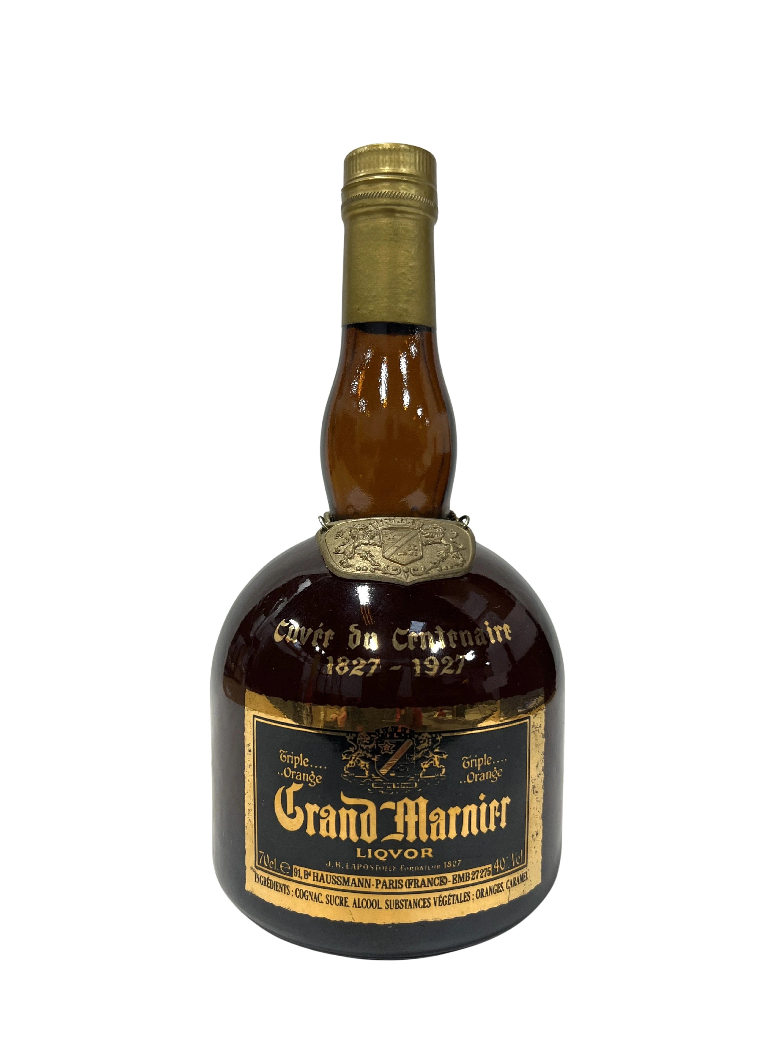Grand Marnier Cuvée du Centenaire (100th Anniversary) -bottle front