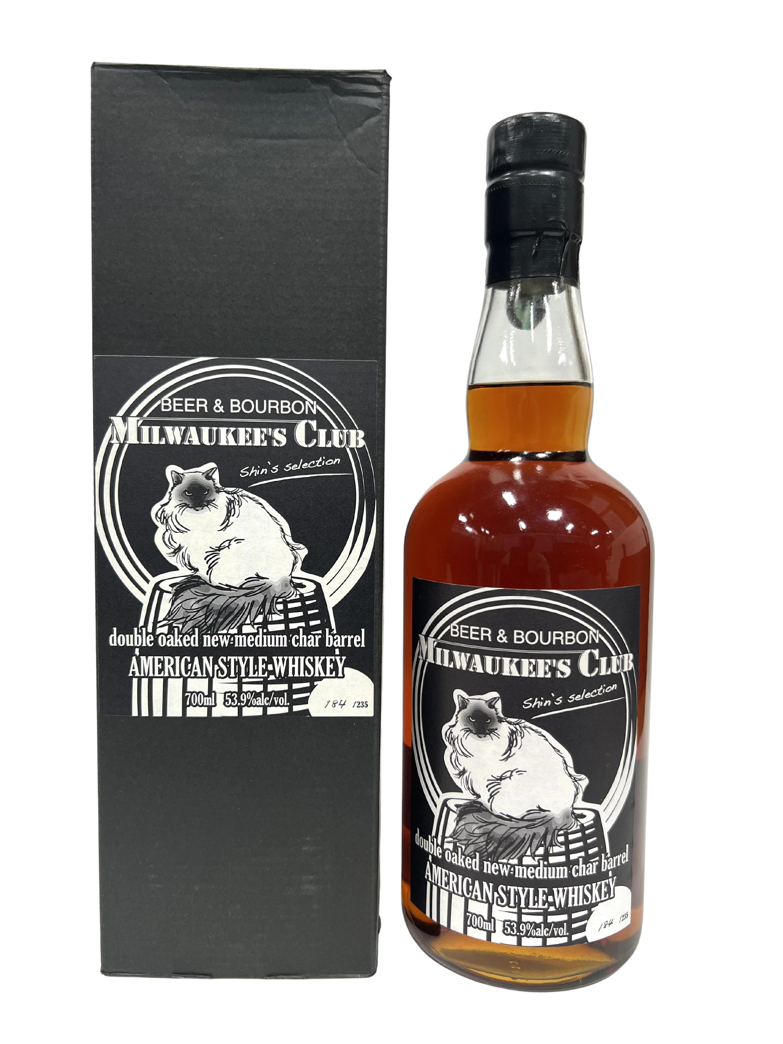 Milwaulkee Club Shin's Selection (Wild Turkey) -bottle front