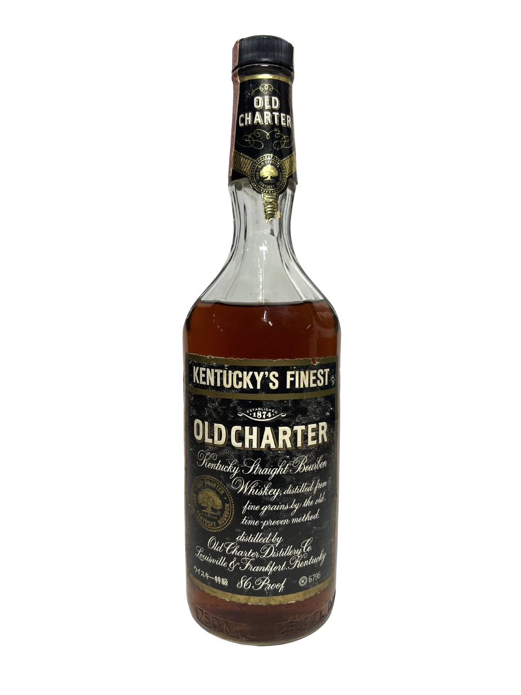 Old Charter 86 pf. 1983 -bottle front