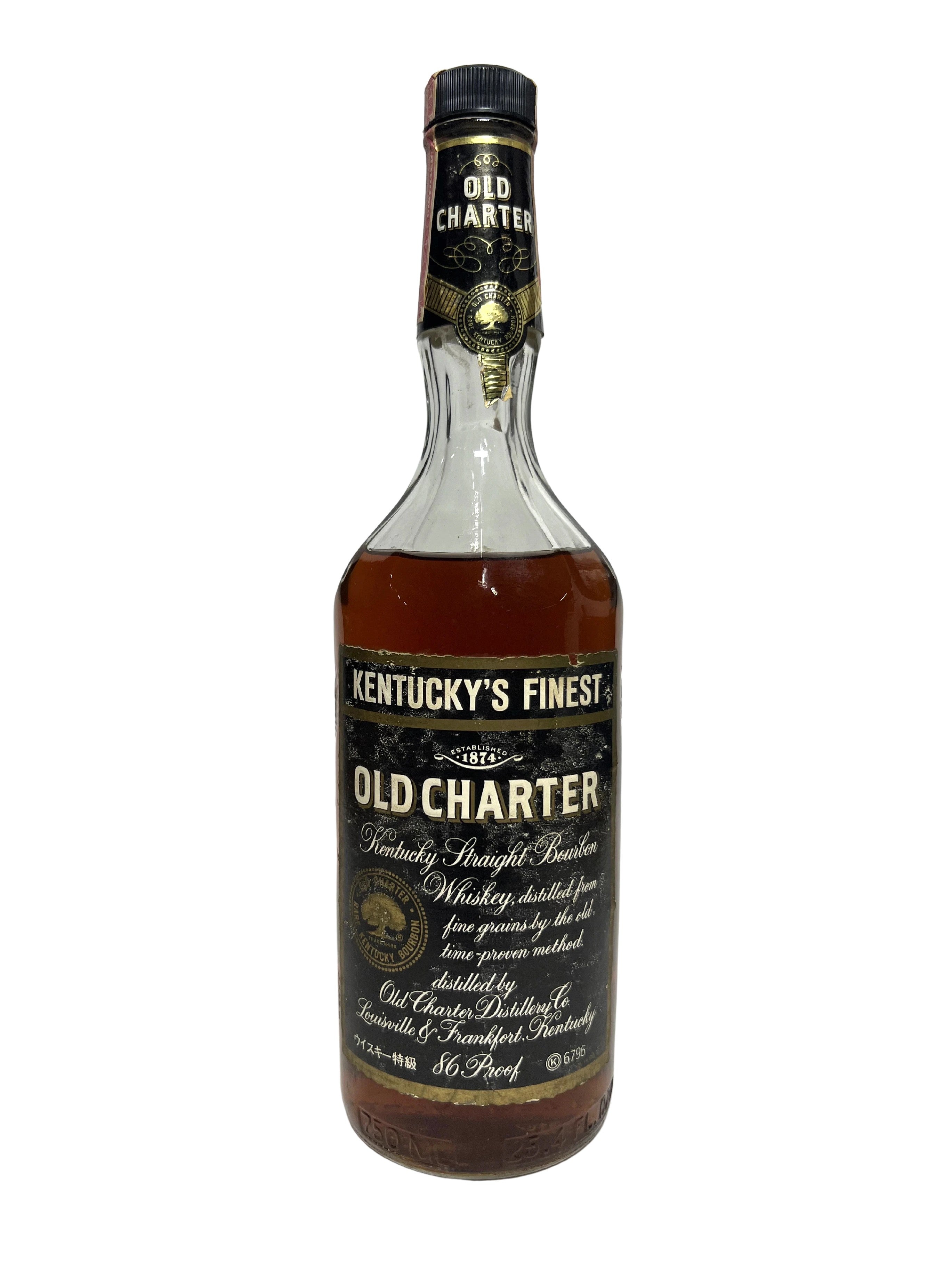 Old Charter 86 pf. 1983 -bottle front