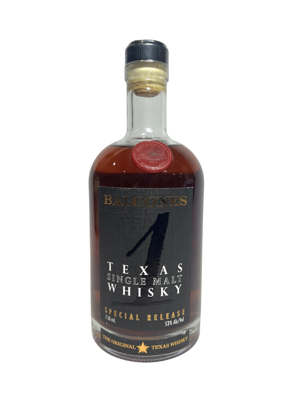 Balcones 1 Texas Single Malt 2013 -bottle front
