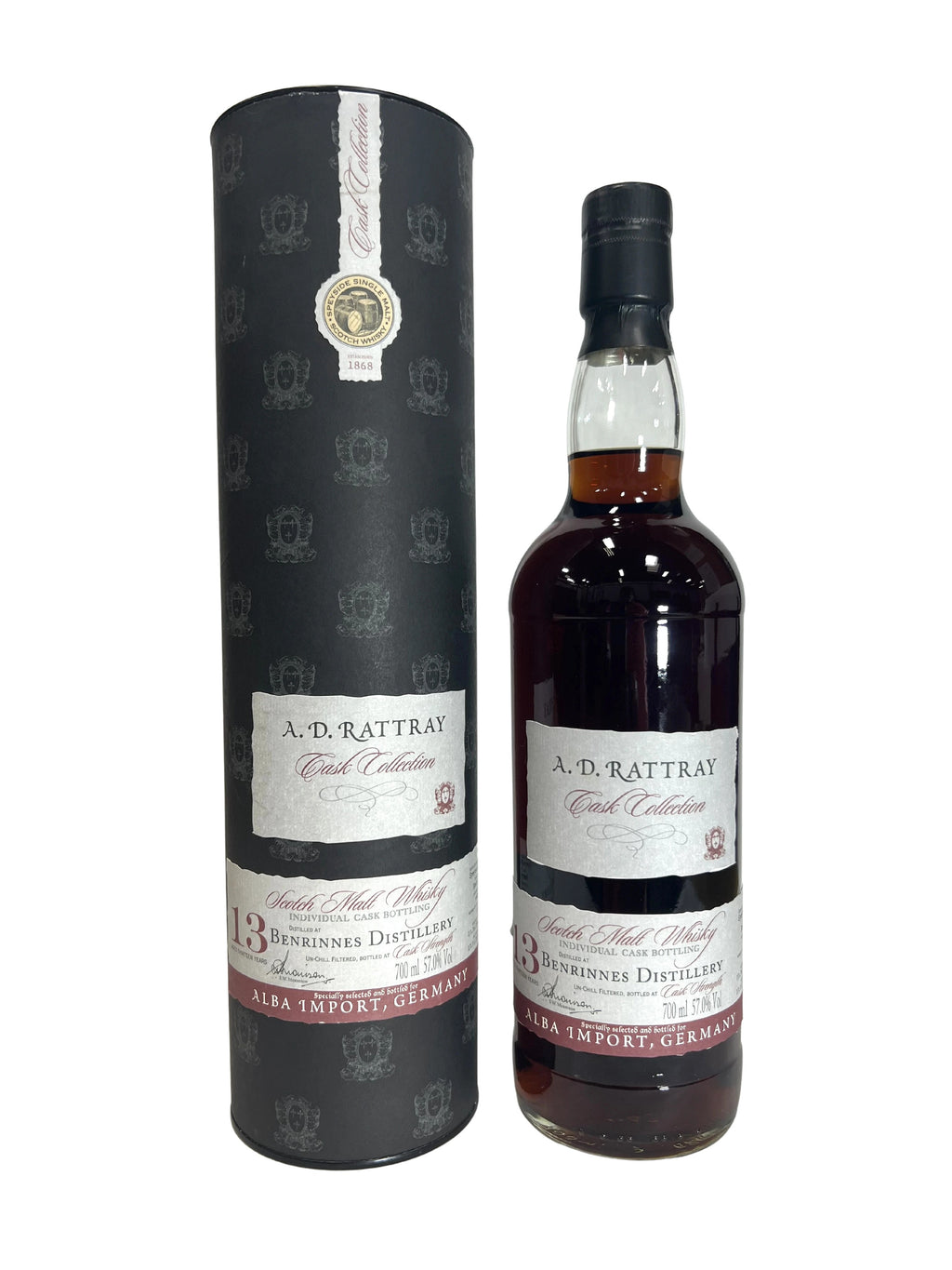AD Ratray Benrinnes 13-year 2010 -bottle front