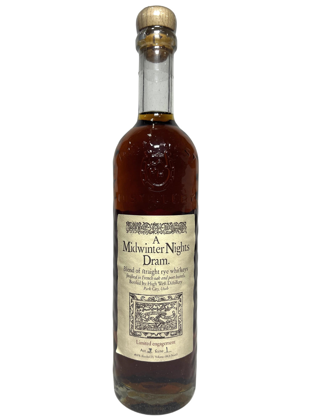 A Midwinter Nights Dram Act 3, Scene 1 -bottle front