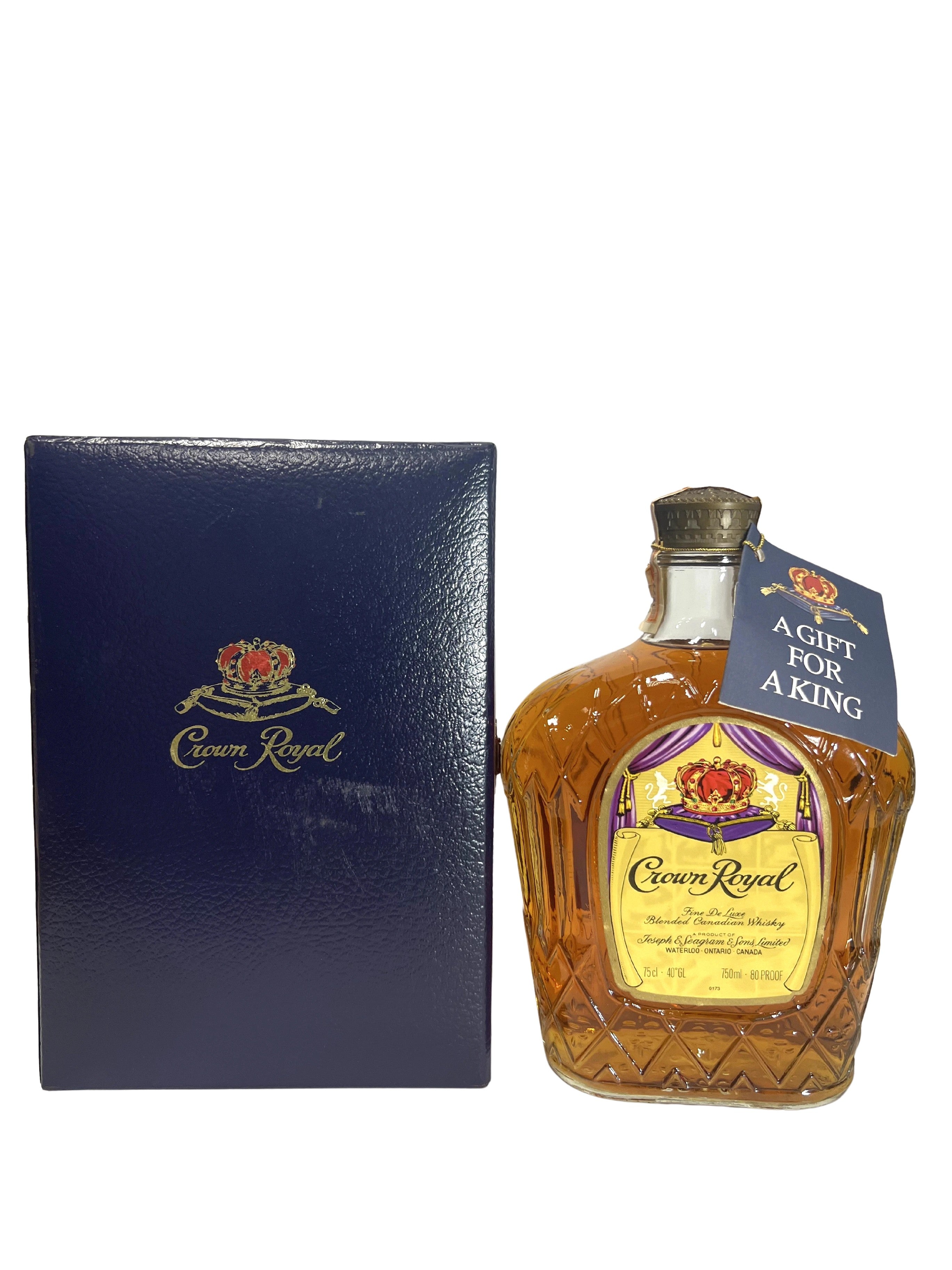 Crown Royal 1977 Gift for a King -bottle front