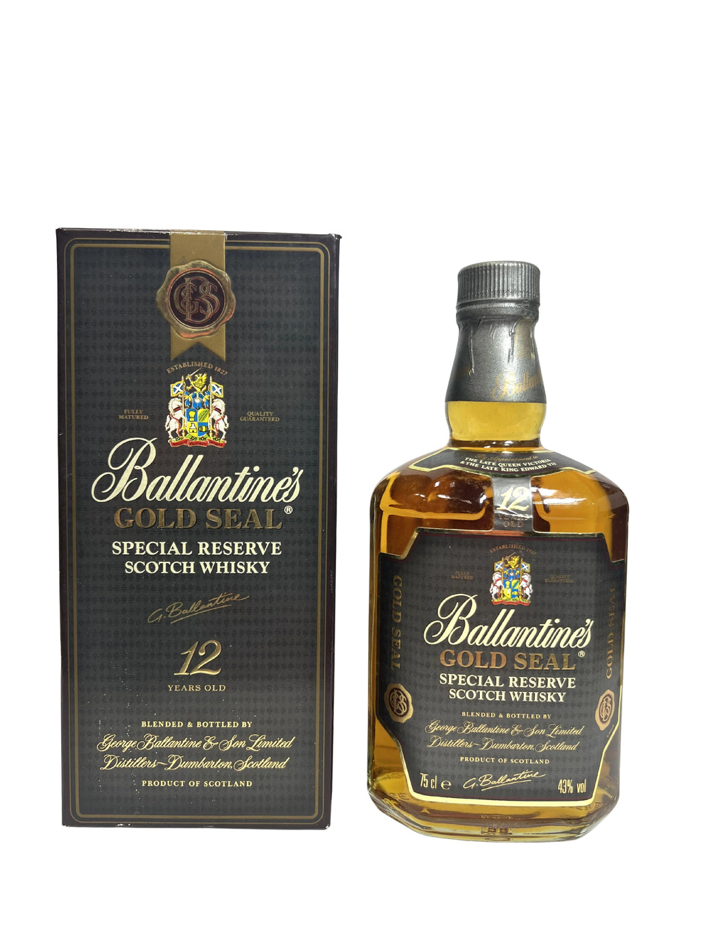 Ballantine's Gold Seal Special Reserve 12-year -bottle front