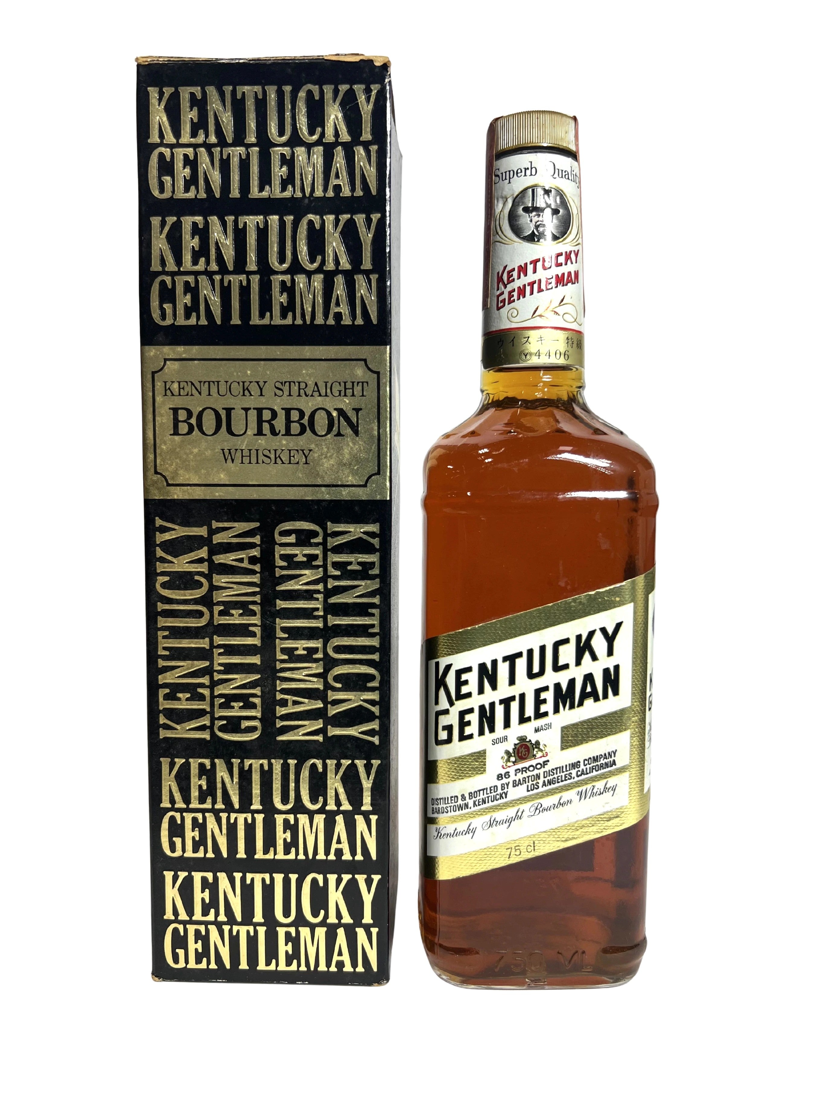 Kentucky Gentleman 1990 -bottle front