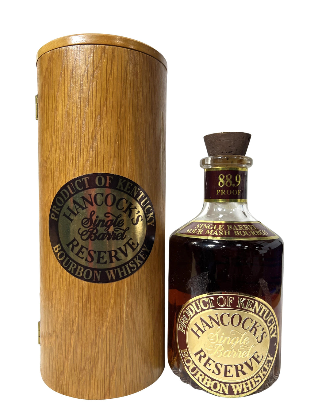Hancock's Single Barrel Reserve 1990's -bottle front