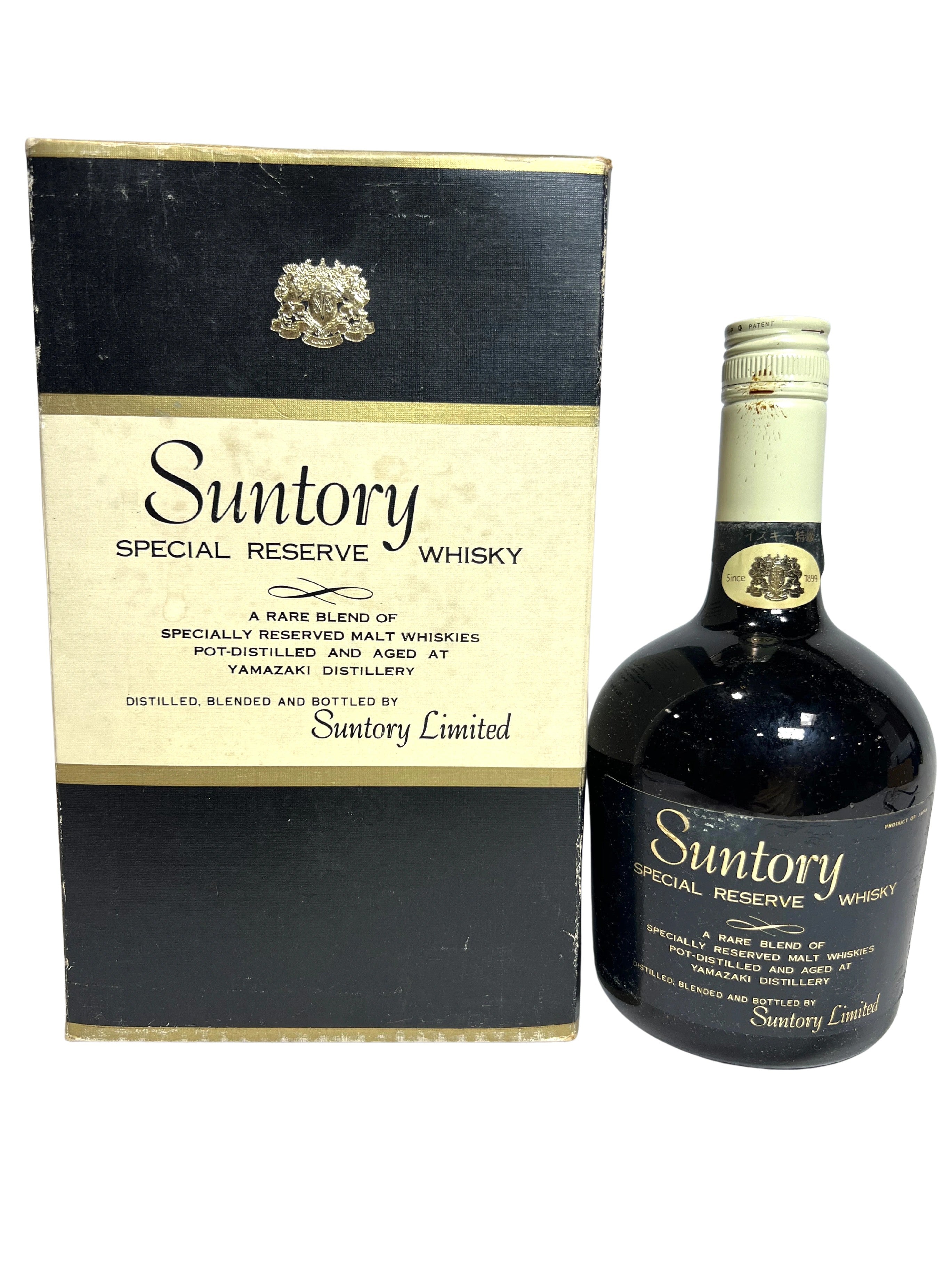 Suntory Special Reserve Whisky -bottle front