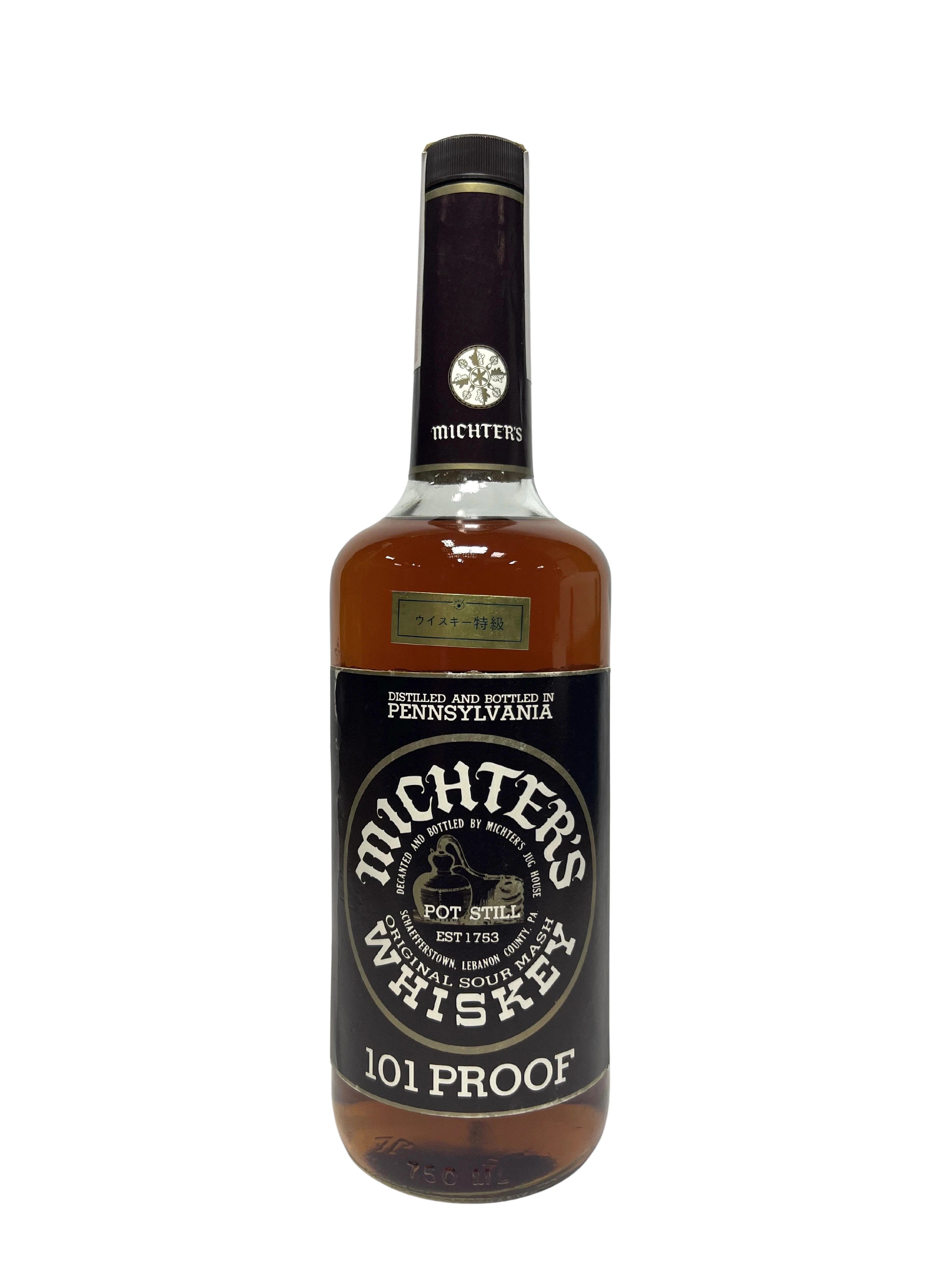 Michter's Original Sour Mash Whiskey 1988 -bottle front