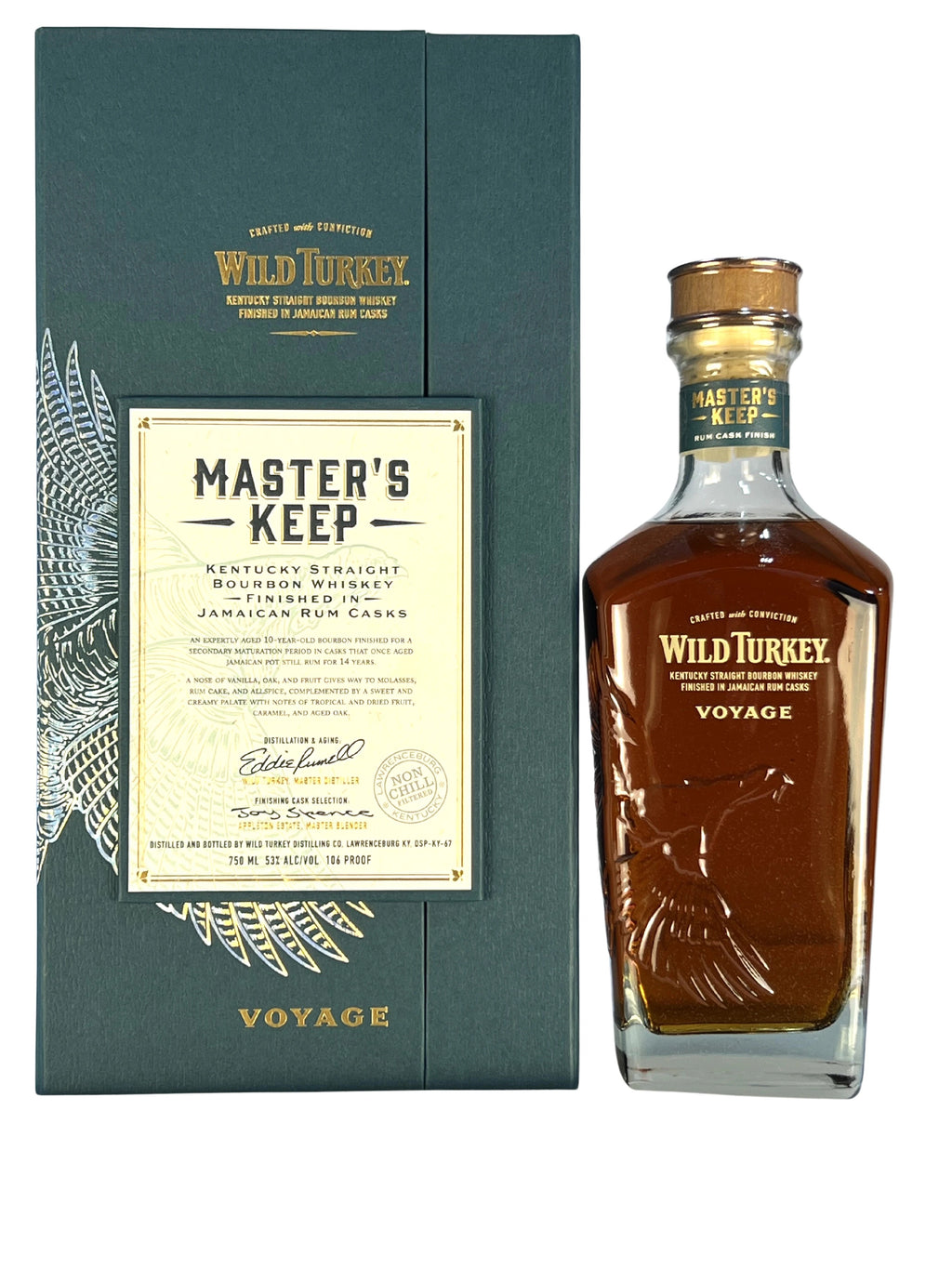 Wild Turkey Master's Keep Voyage -bottle front
