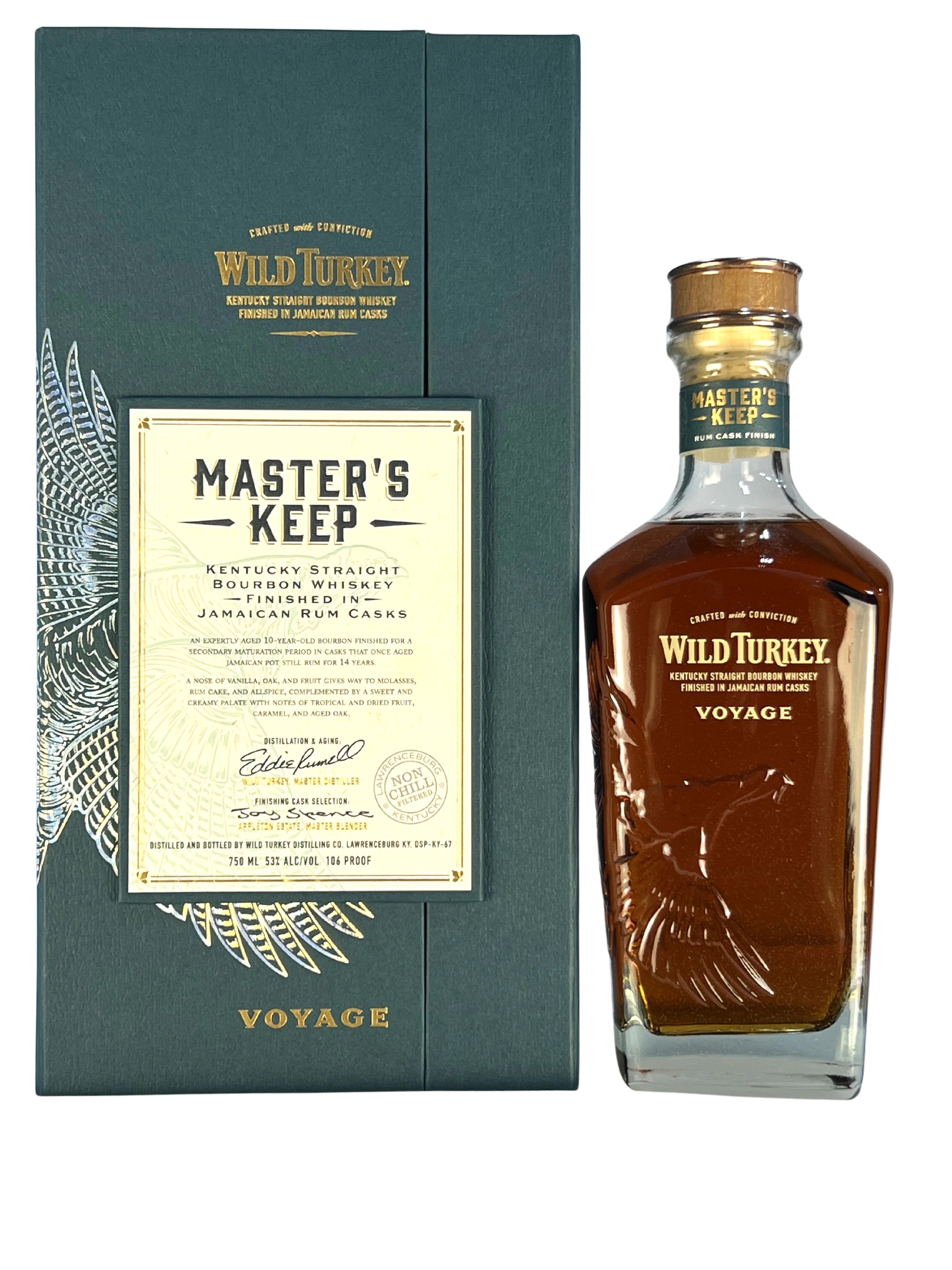 Wild Turkey Master's Keep Voyage -bottle front