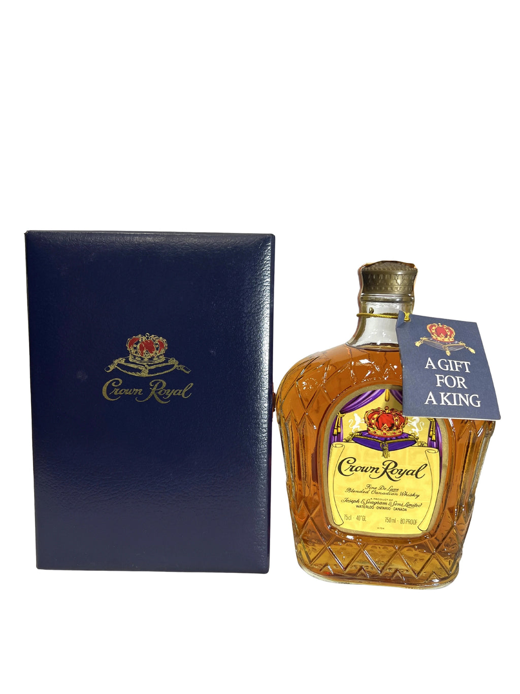 Crown Royal 1981 Gift for a King -bottle front