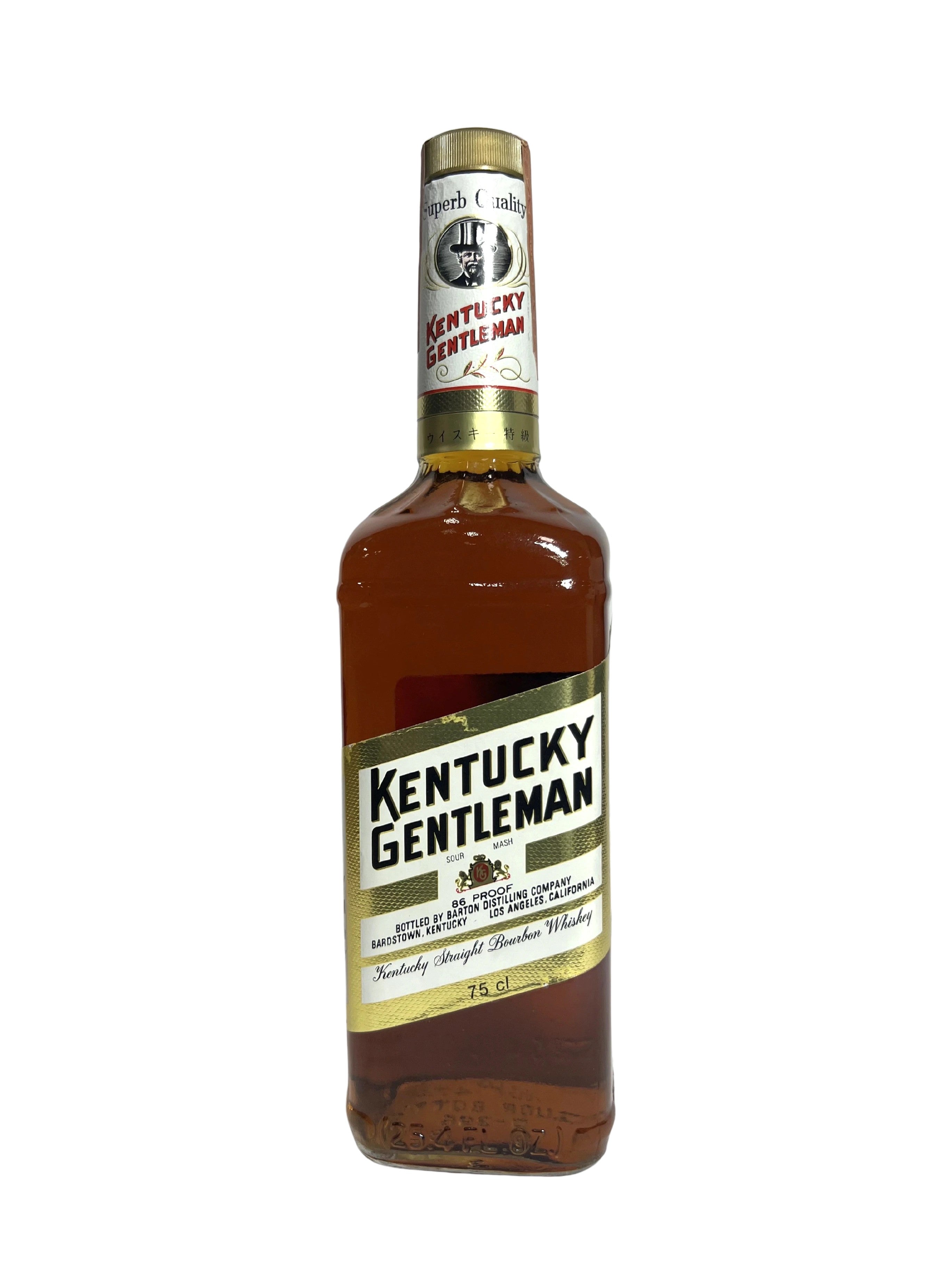 Kentucky Gentleman 1984 -bottle front