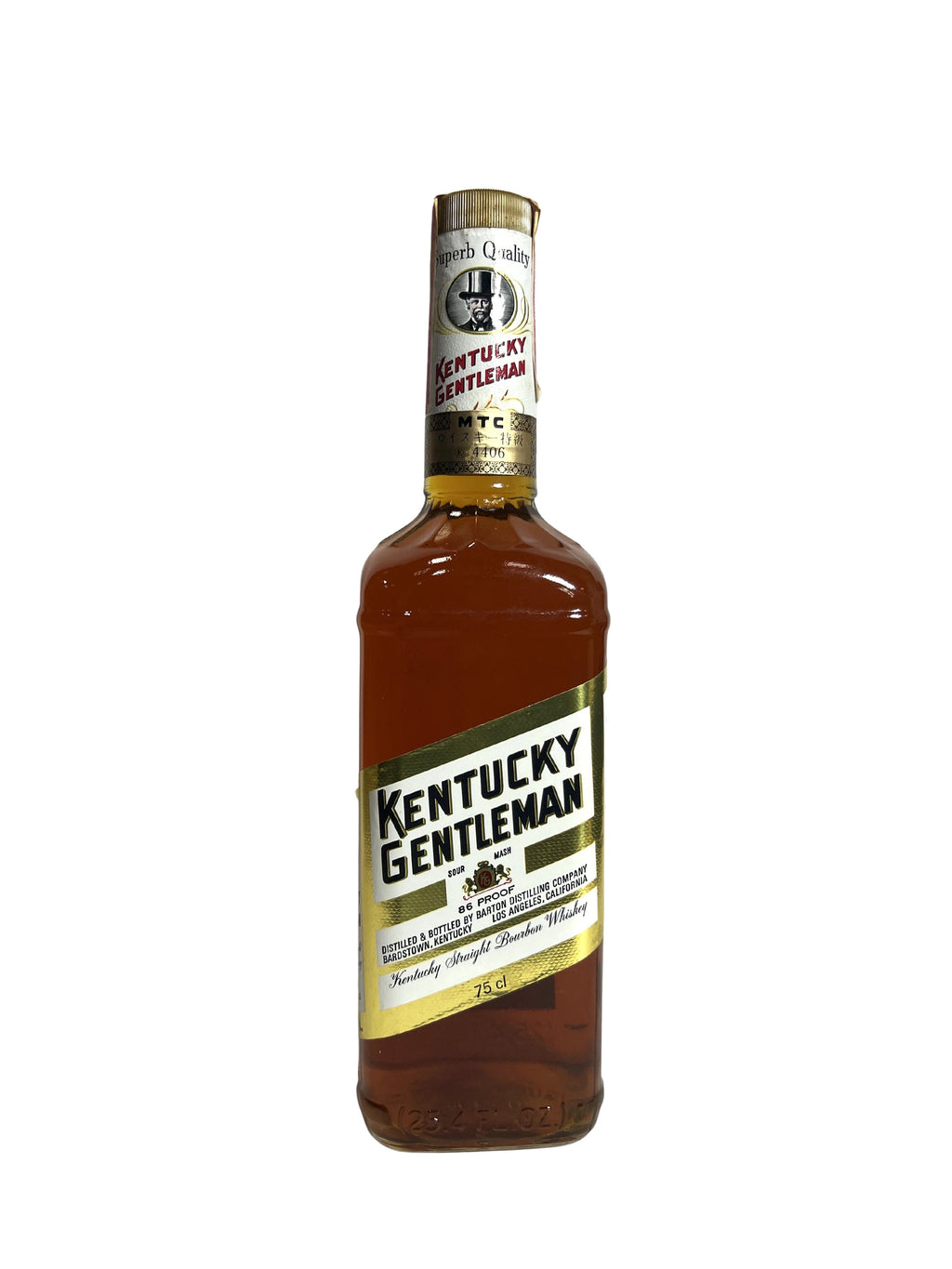 Kentucky Gentleman 1979 -bottle front