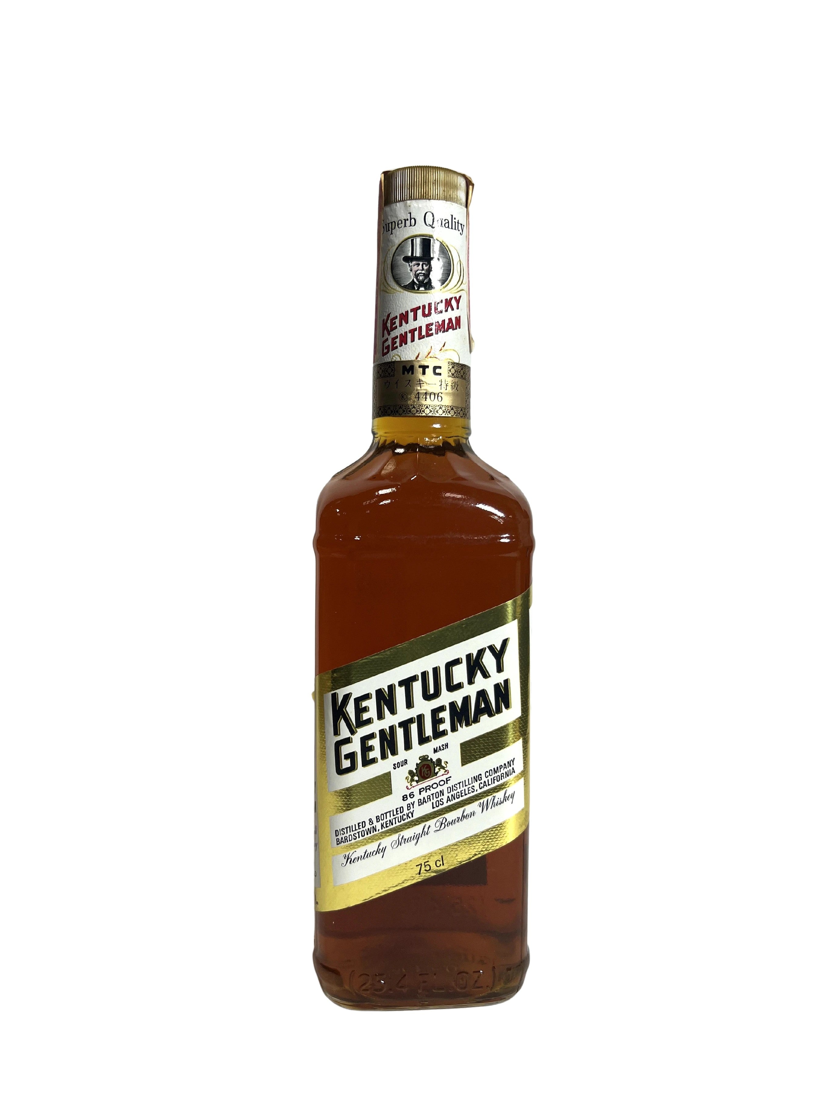 Kentucky Gentleman 1979 -bottle front
