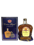 Crown Royal 1977 Liter with bag and box -bottle front