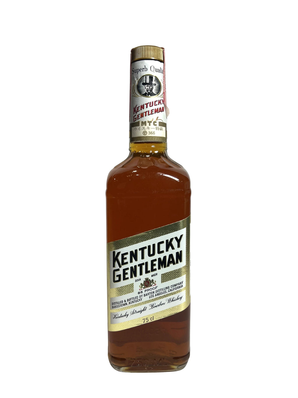 Kentucky Gentleman 1977 -bottle front