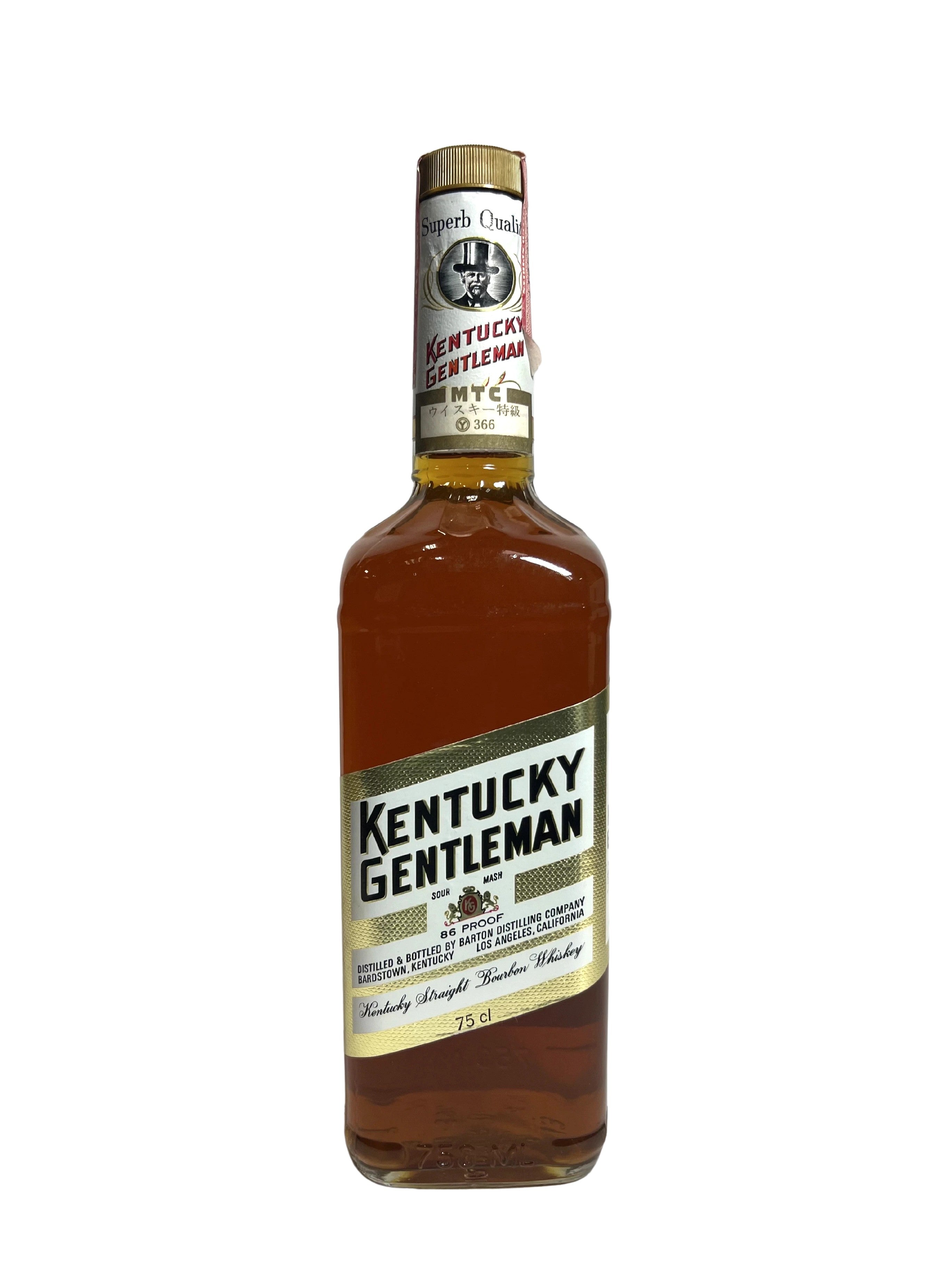 Kentucky Gentleman 1977 -bottle front