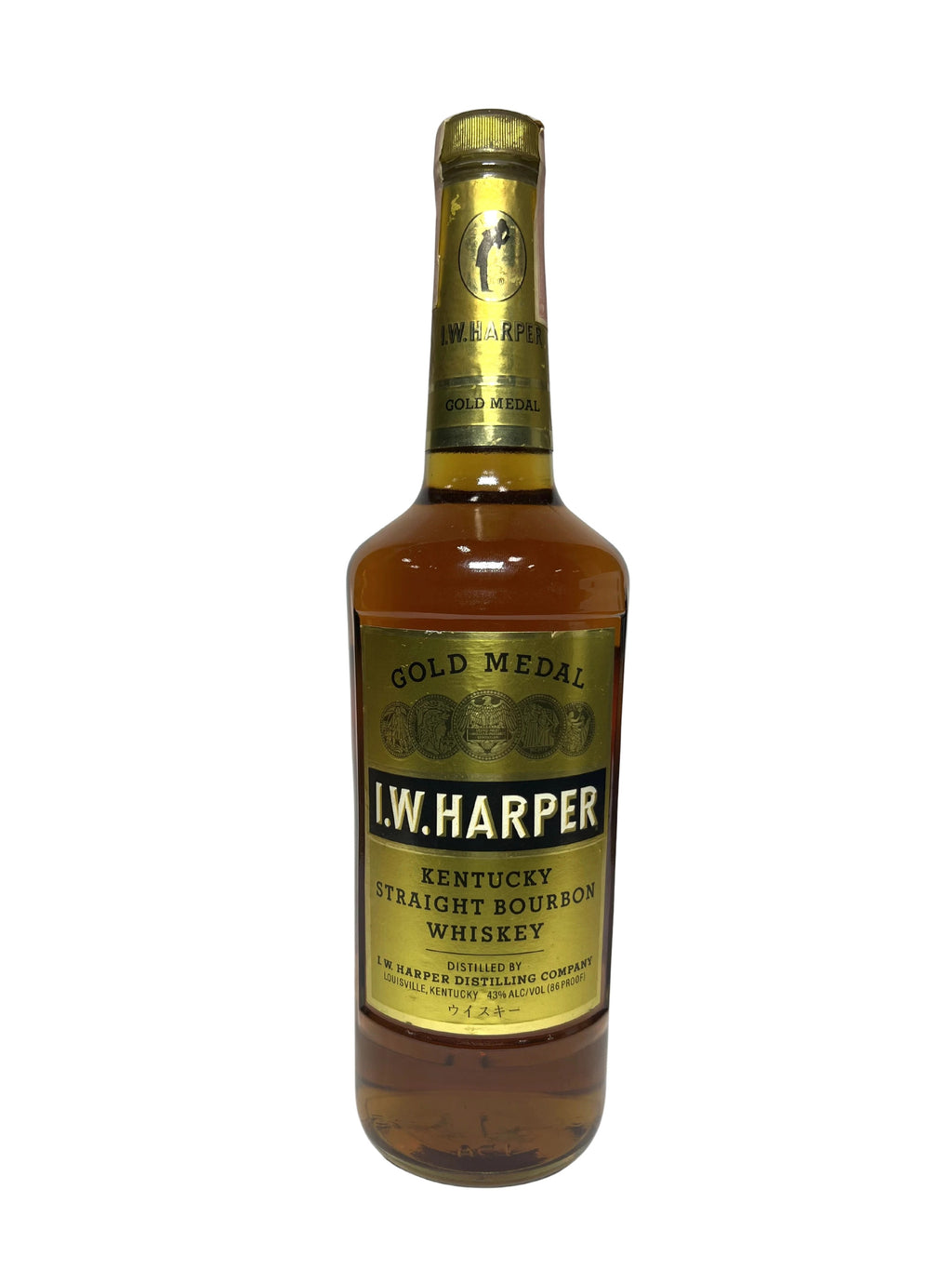 I.W. Harper Bourbon 1995 -bottle front