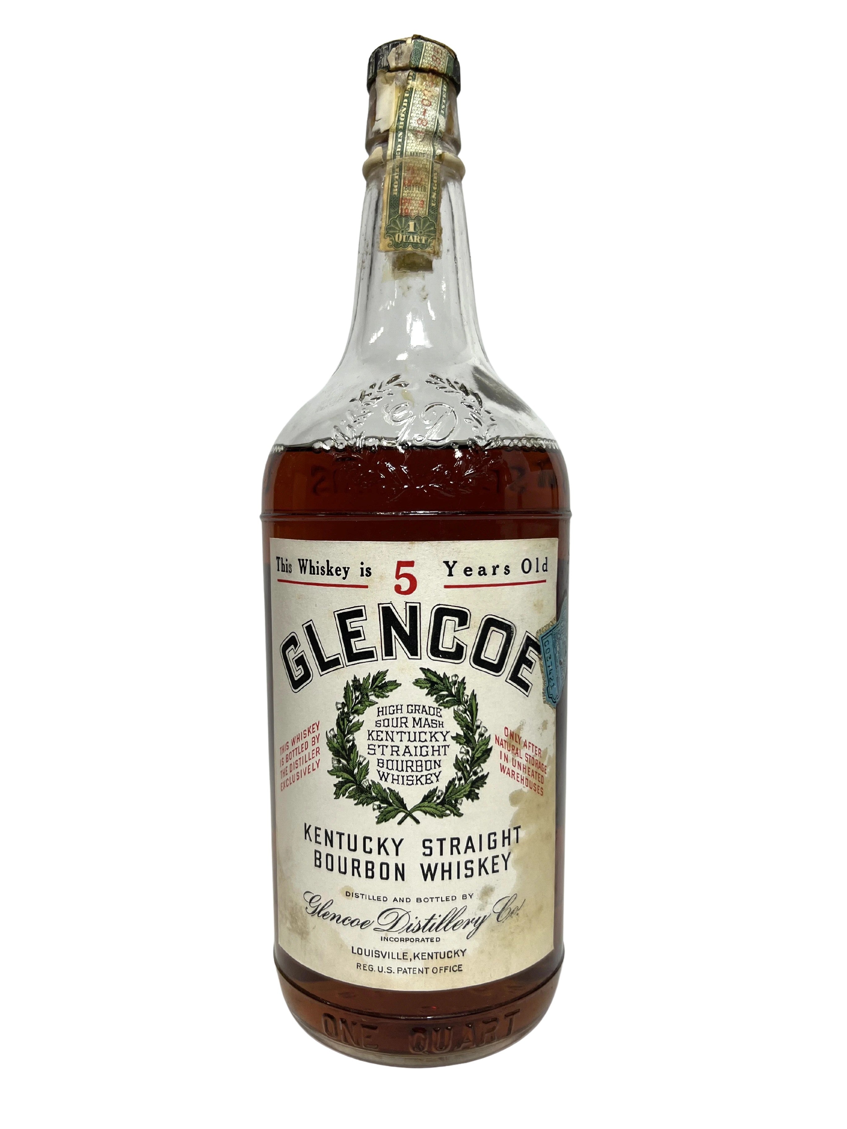 Glencoe BIB 1943 Quart -bottle front
