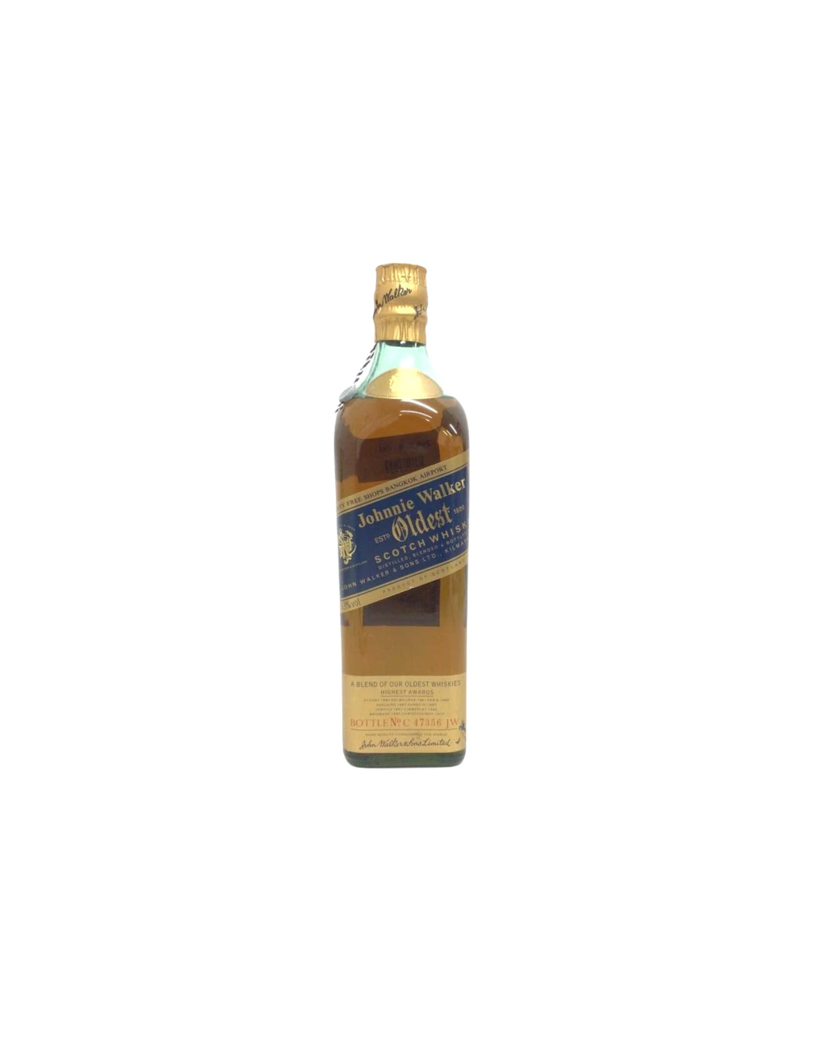 PRE-ARRIVAL Johnnie Walker Oldest 15-60 Year 80 Proof 750ml (comes in 2–3 weeks)