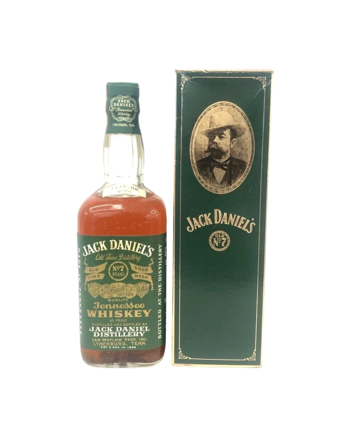 PRE-ARRIVAL 1972 Jack Daniel's Green Label 90 Proof 750ml with box (comes in 2–3 weeks)