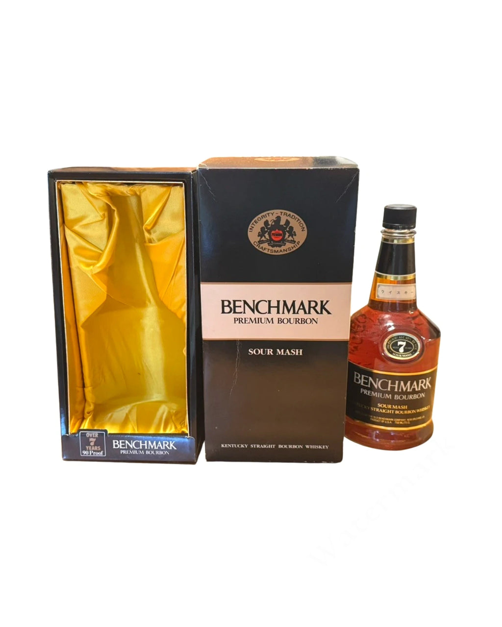 1990 Benchmark Bourbon 7-year 90pf. 1990 90 Proof