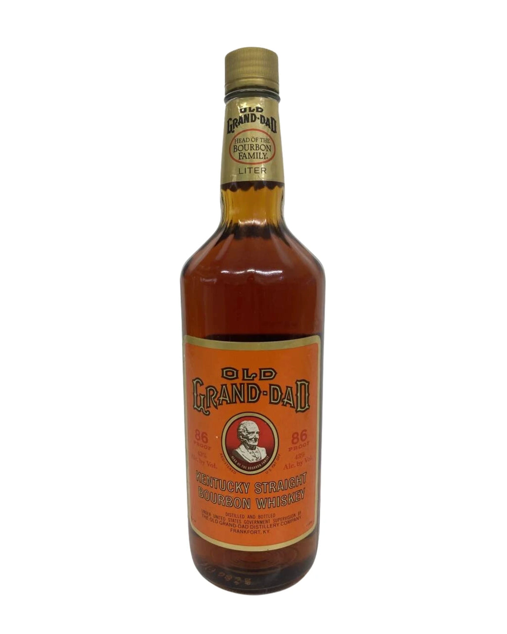 PRE-ARRIVAL Old Grand-Dad 1988 (National Distillers) 86 Proof Liter (comes in 2–3 weeks)