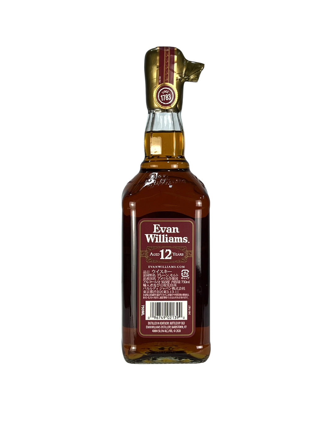 Evan Williams 12 Years Gold Wax