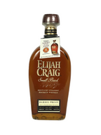 Elijah Craig Barrel Proof C918 -bottle back