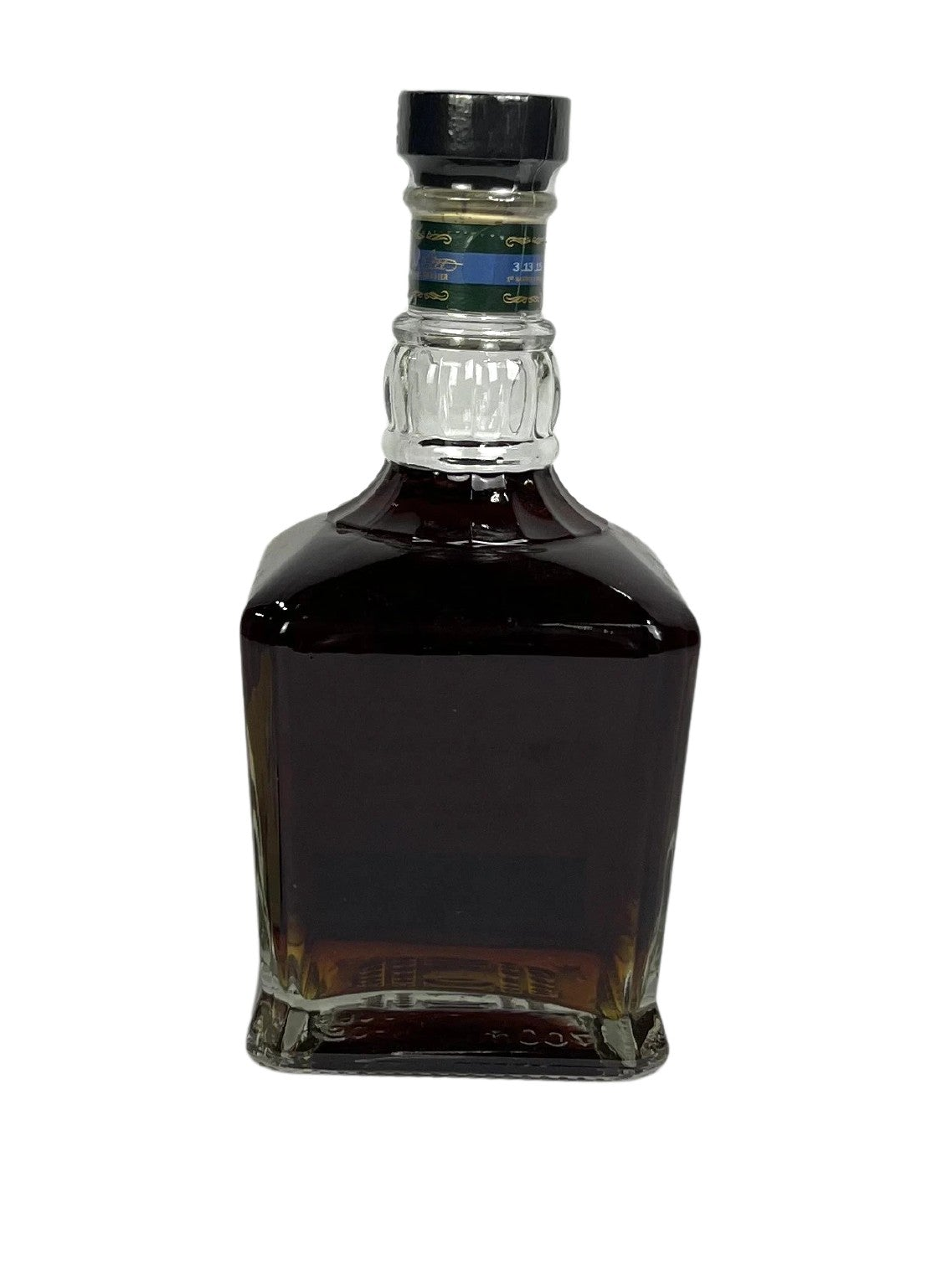 Jack Daniel's Twice Barreled Special Release Tennessee Rye Whiskey -bottle back
