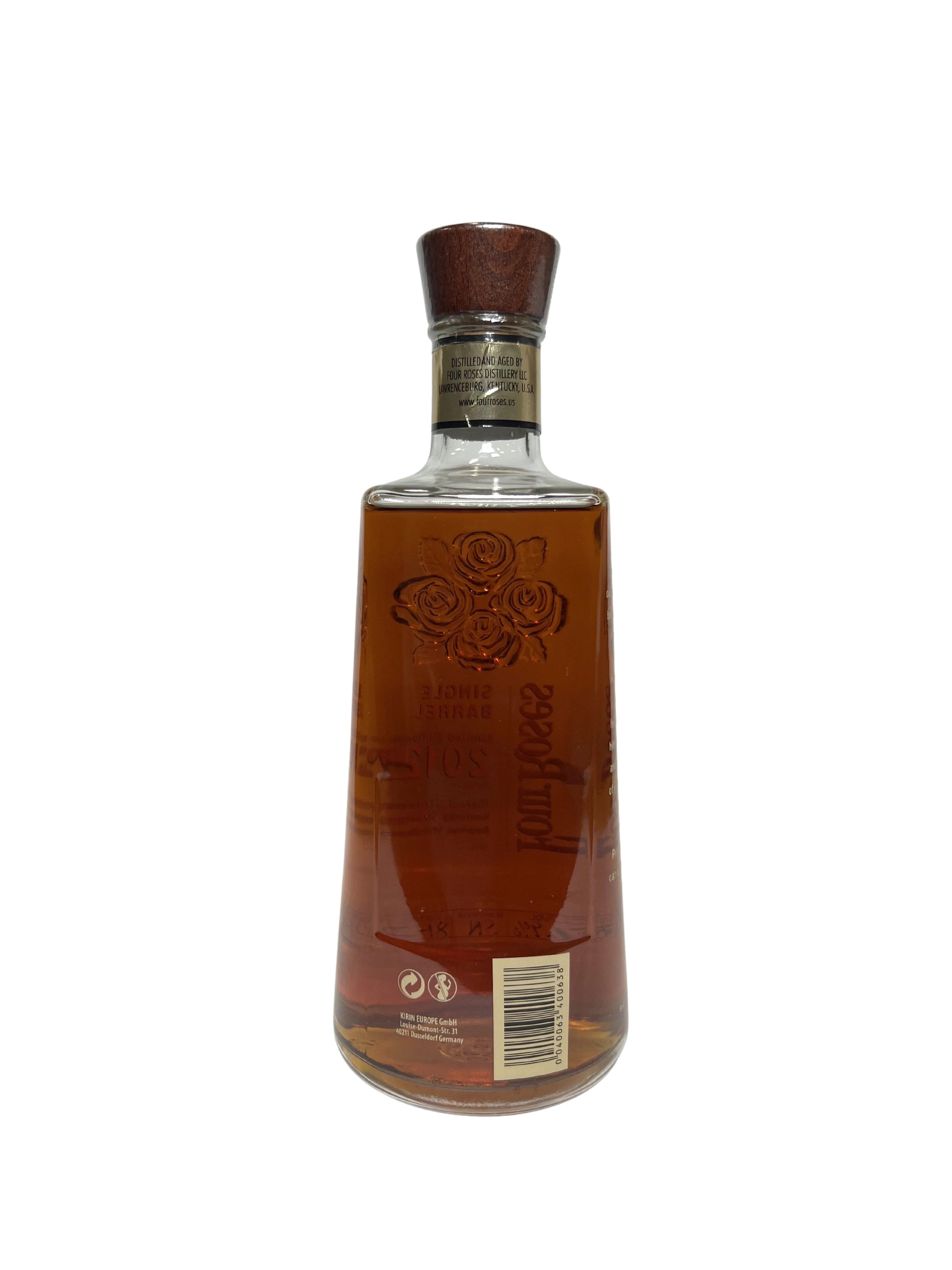 Four Roses Single Barrel Limited Edition 2012 (700ml) -bottle back