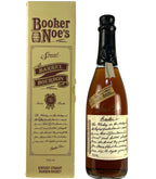 Booker's Black Wax 2002 Signed by Fred Noe -bottle back